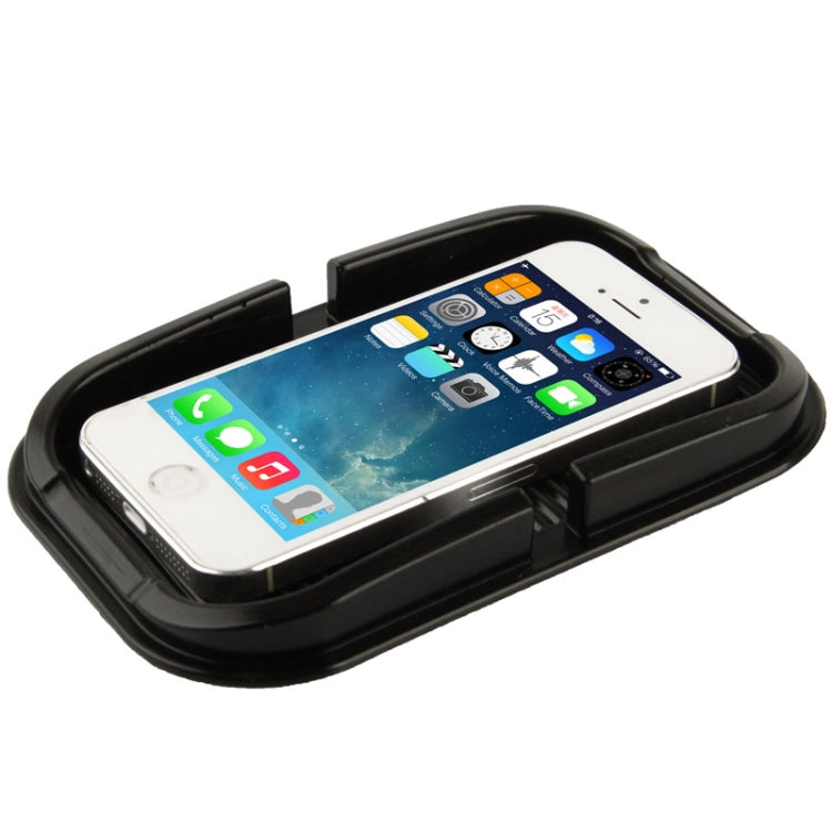 Car Dashboard Anti-skid Magic Sticky Silicone Gel Pad / Holder for iPhone 5 & 5S / iPhone 4 & 4S, For iPhone, Galaxy, Sony, Lenovo, HTC, Huawei, and other Smartphones(Black)                                                                               ... - HoMEdemic™ 