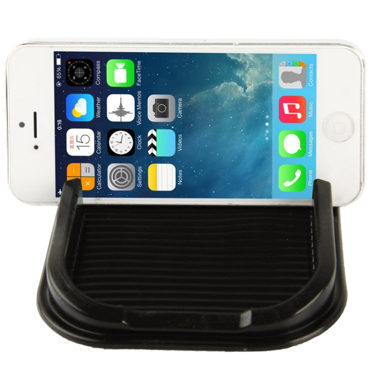 Car Dashboard Anti-skid Magic Sticky Silicone Gel Pad / Holder for iPhone 5 & 5S / iPhone 4 & 4S, For iPhone, Galaxy, Sony, Lenovo, HTC, Huawei, and other Smartphones(Black)                                                                               ... - HoMEdemic™ 