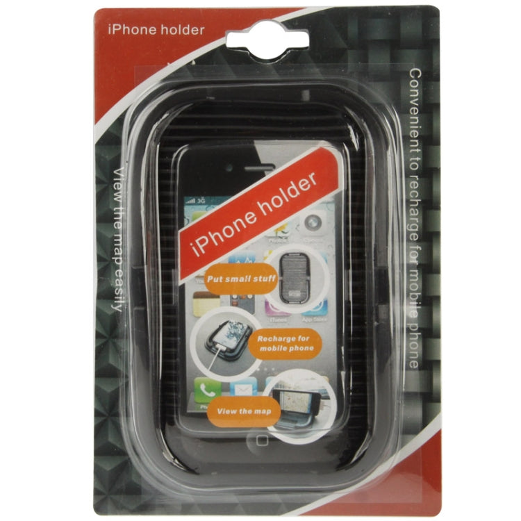 Car Dashboard Anti-skid Magic Sticky Silicone Gel Pad / Holder for iPhone 5 & 5S / iPhone 4 & 4S, For iPhone, Galaxy, Sony, Lenovo, HTC, Huawei, and other Smartphones(Black)                                                                               ... - HoMEdemic™ 