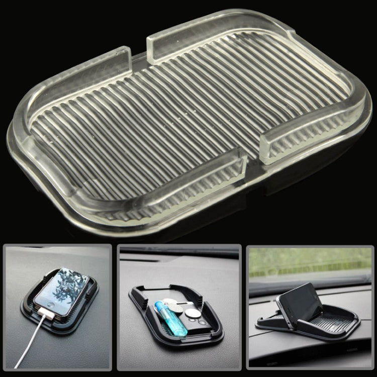 Car Dashboard Anti-skid Magic Sticky Silicone Gel Pad / Holder for iPhone 5 & 5S / iPhone 4 & 4S, For iPhone, Galaxy, Sony, Lenovo, HTC, Huawei, and other Smartphones(Transparent)�������������������������������������������������������������������������... - HoMEdemic™ 
