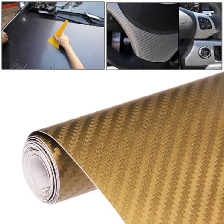Car Decorative 3D Carbon Fiber PVC Sticker, Size: 152cm x 50cm - HoMEdemic™ 