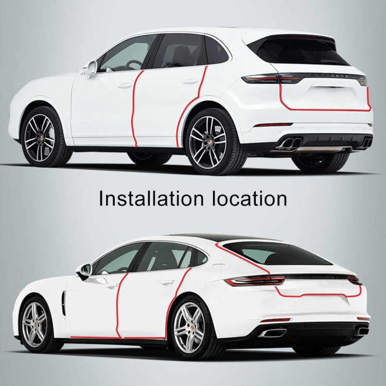 Car Door Anti-collision Strip Protection Guards Trims Stickers Tape, Length : 3cmx3m, Length : 3cmx3m - HoMEdemic™ 