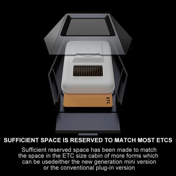 Car ETC Bracket Organizer Automotive Removable Center Console Ornament, Model: Speed Version - HoMEdemic™ 