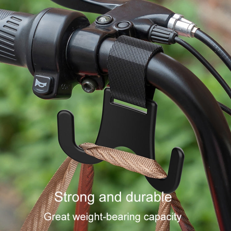 Car Electrical Bike Dual Hooks Stroller Portable Multi-Purpose Pole Hangers(Black) - HoMEdemic™ 
