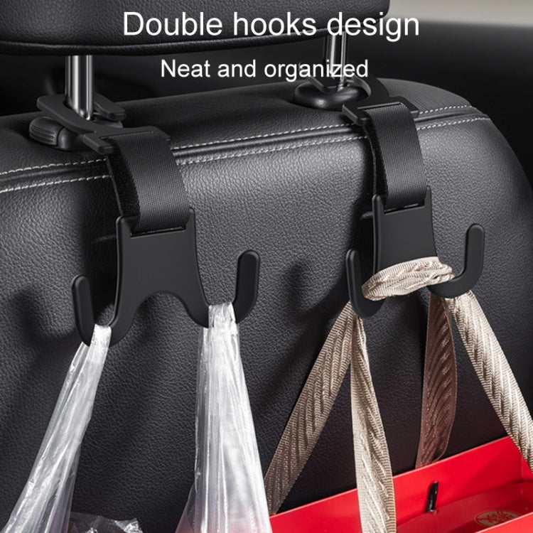 Car Electrical Bike Dual Hooks Stroller Portable Multi-Purpose Pole Hangers(Black) - HoMEdemic™ 