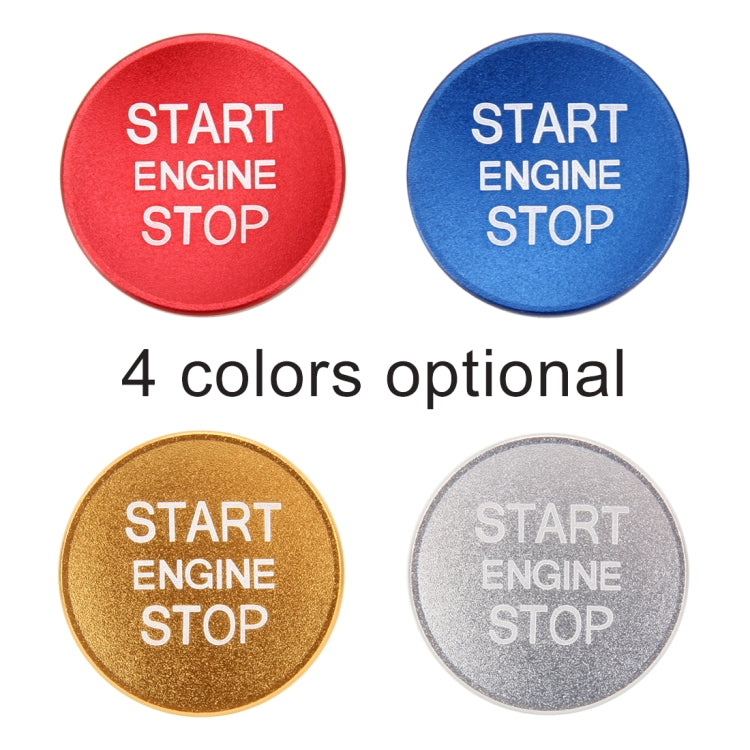 Car Engine Start Key Push Button Cover Trim Aluminum Alloy Sticker Decoration for Audi, For Audi - HoMEdemic™ 