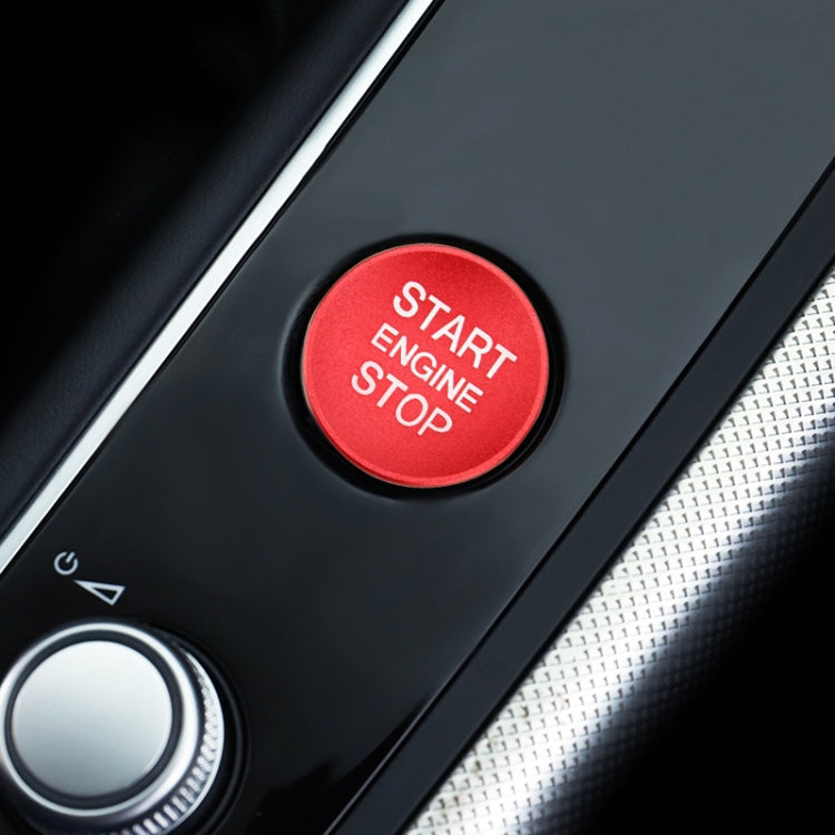 Car Engine Start Key Push Button Cover Trim Aluminum Alloy Sticker Decoration for Audi, For Audi - HoMEdemic™ 