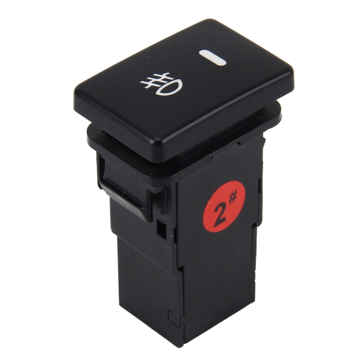 Car Fog Light Lamp Indicator 5 PIN On and Off Button Switch Control 4 Cable Auto Car Fog Light 5 Pin Switch On-Off Button Switch for Toyota, Small Size: 5*2.2*1.7cm, With Cable - HoMEdemic™ 