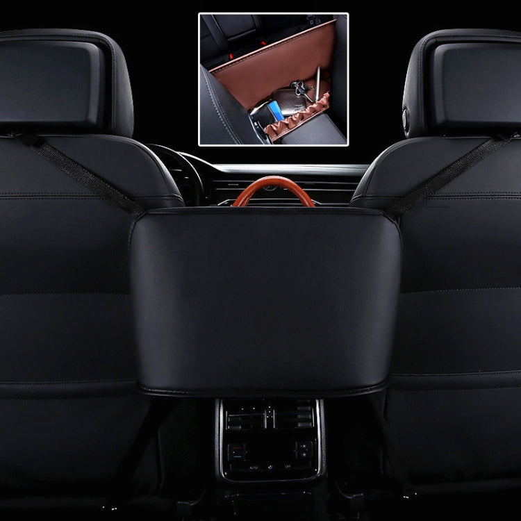Car Front Seat Hanging Bag Storage Bag, Storage Bag (Black), Storage Bag, Storage Bag (Beige), Storage Bag (Red), Storage Bag (Wine Red), Storage Bag (Brown) - HoMEdemic™ 