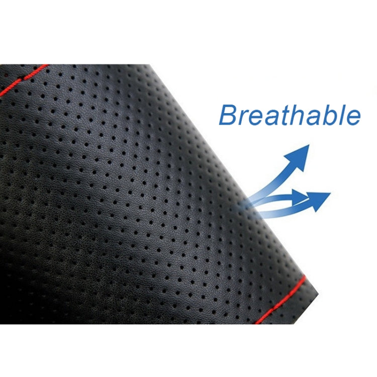 Car Genuine Leather Hand-stitched Adaptation Steering Wheel Cover - HoMEdemic™ 