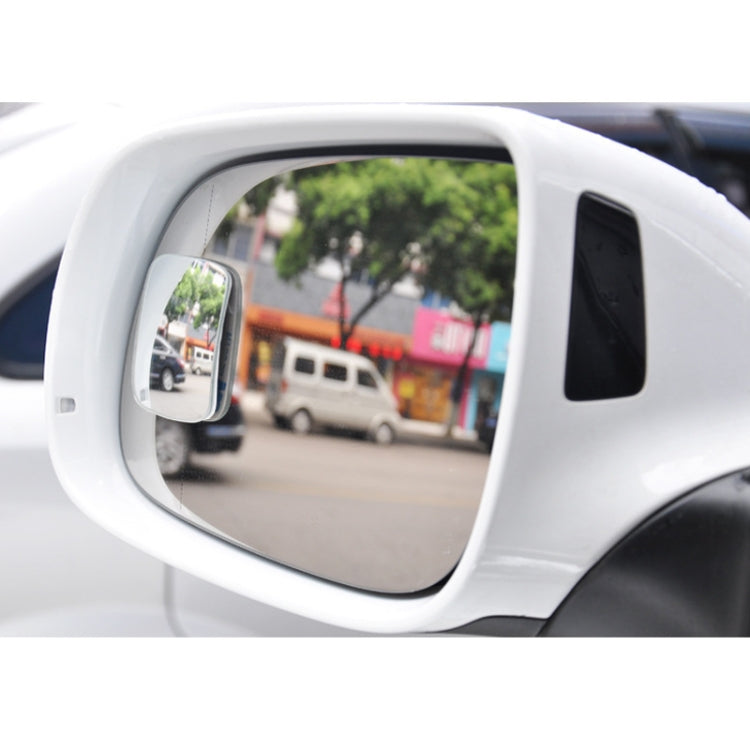 Car High Definition Edgeless Adjustable Blind Spot Reversing Mirror, Shape: 073 Square - HoMEdemic™ 