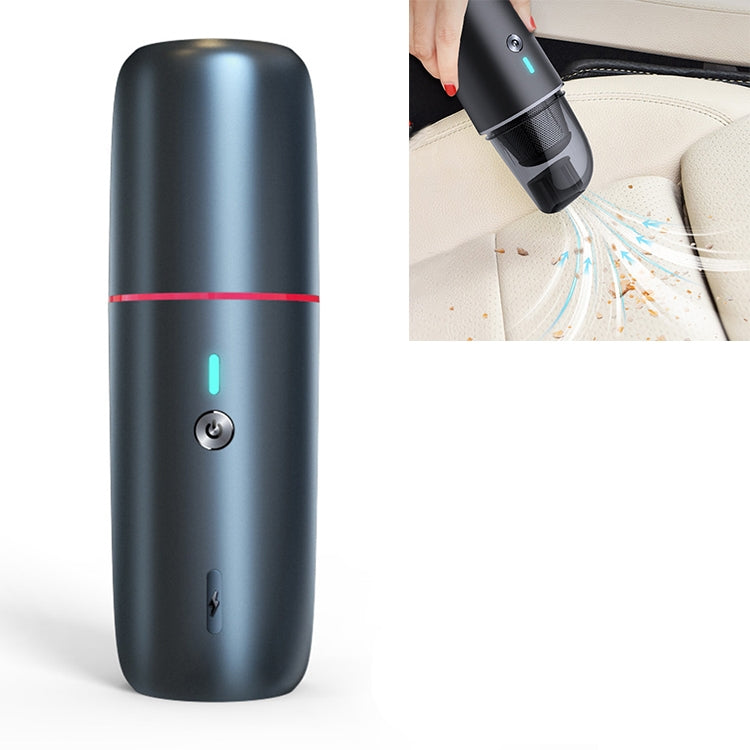 Car / Household Wireless Portable 90W Handheld Powerful Vacuum Cleaner, Navy Blue - HoMEdemic™ 