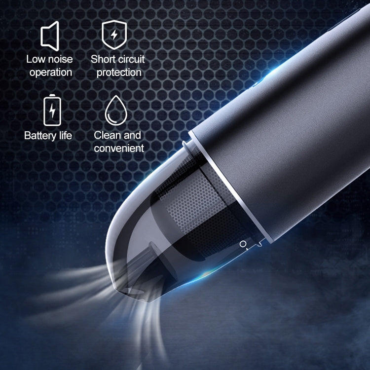 Car / Household Wireless Portable 90W Handheld Powerful Vacuum Cleaner, Navy Blue - HoMEdemic™ 
