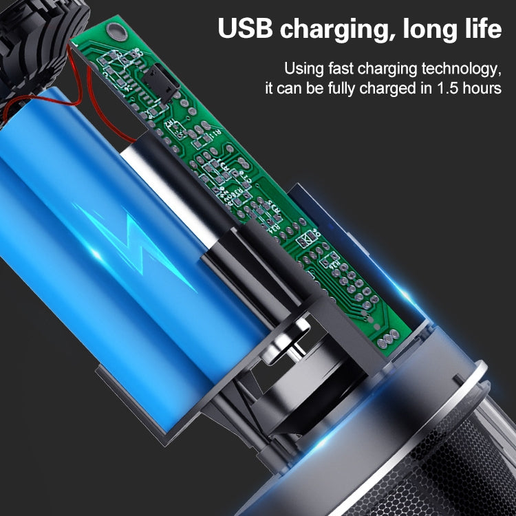 Car / Household Wireless Portable 90W Handheld Powerful Vacuum Cleaner, Navy Blue - HoMEdemic™ 