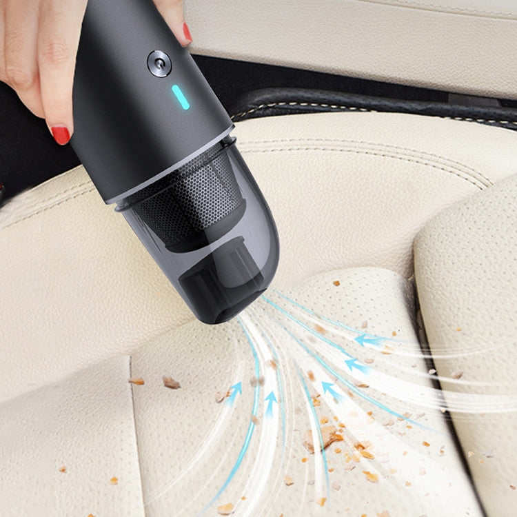 Car / Household Wireless Portable 90W Handheld Powerful Vacuum Cleaner, Navy Blue - HoMEdemic™ 