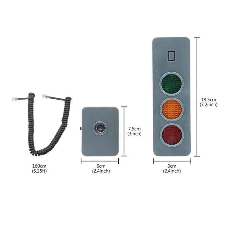 Car LED Traffic Light Anti-collision Smart Parking Device - HoMEdemic™ 