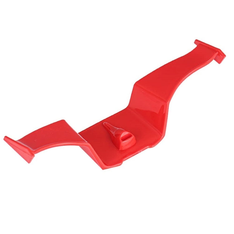 Car Mini Rear Wing Without Punching Decorative Stickers, Color: Red Without Wind Leaves - HoMEdemic™ 
