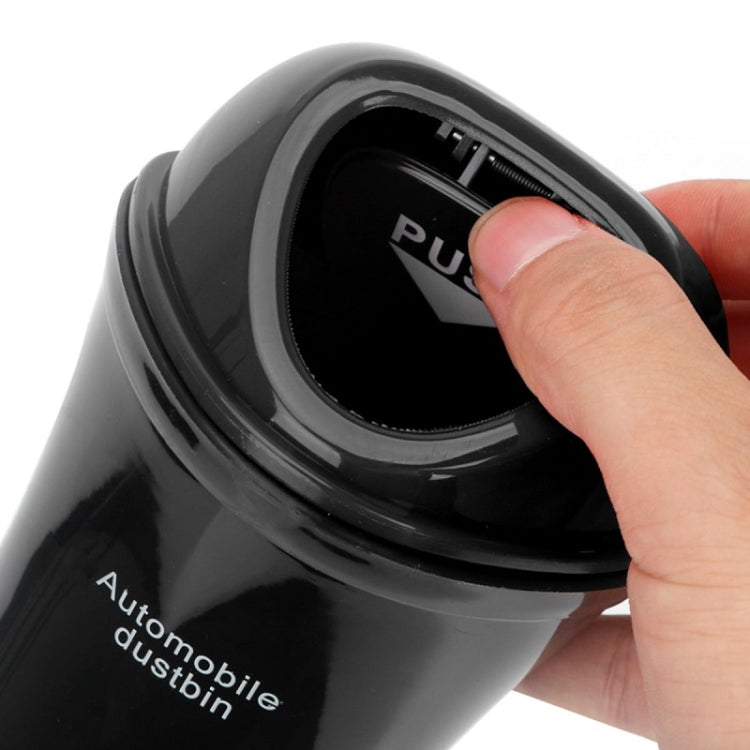 Car Mini Trash Can Multifunctional Interior Storage Box(Black) - HoMEdemic™ 