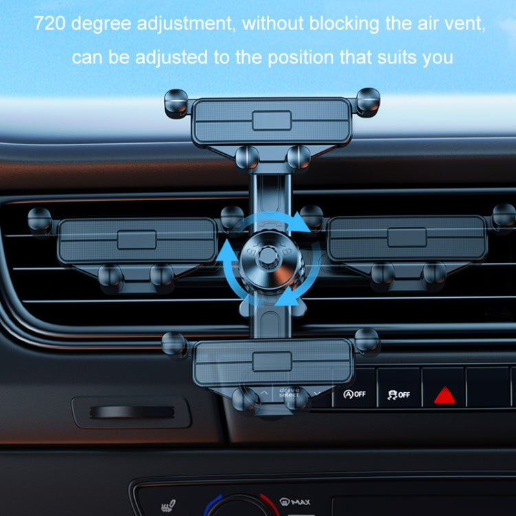 Car Mobile Phone Holder Navigation Air Outlet Support Fixed Bracket(Metal Hook) - HoMEdemic™ 