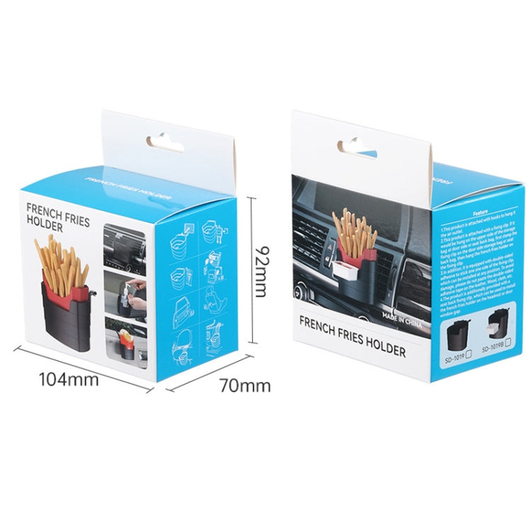 Car-Mounted French Fries Cup Holder Storage Box Multifunctional Trash Can, Model: SD-1019 - HoMEdemic™ 