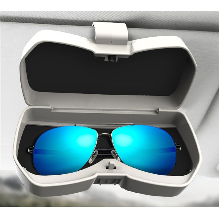Car Multi-functional Glasses Case Sunglasses Storage Holder with Card Slot, Diamond Style, Diamond Style (Black), Diamond Style (Pink), Diamond Style (Beige) - HoMEdemic™ 