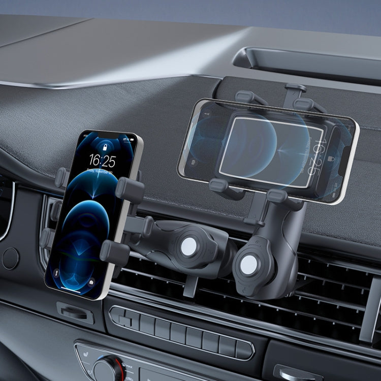 Car Multifunctional 360-degree Rotating Mobile Phone Holder(Air Outlet Model) - HoMEdemic™ 