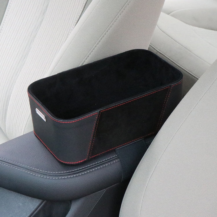 Car Multifunctional Dashboard Armrest Box Water Cup Storage Box, Color: Small Black - HoMEdemic™ 