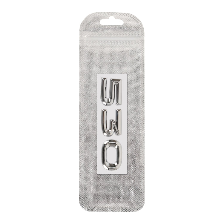 Car Number 530 Metal Personalized Decorative Stickers, Size: 8 x 2.5 x 0.5cm - HoMEdemic™ 
