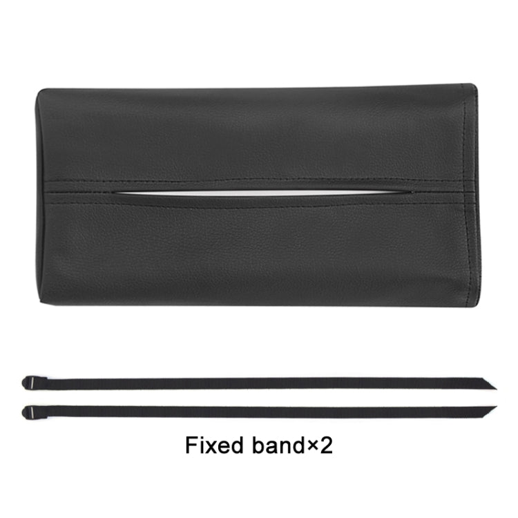 Car PU Leather Tissue Box, Size: 24x13x5cm, Car Tissue Box - HoMEdemic™ 