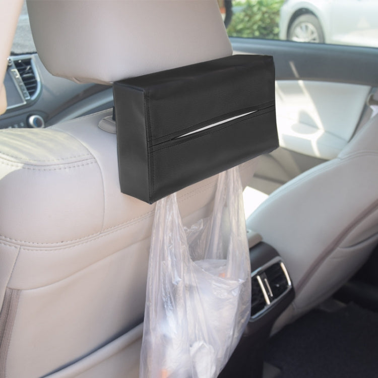 Car PU Leather Tissue Box, Size: 24x13x5cm, Car Tissue Box - HoMEdemic™ 