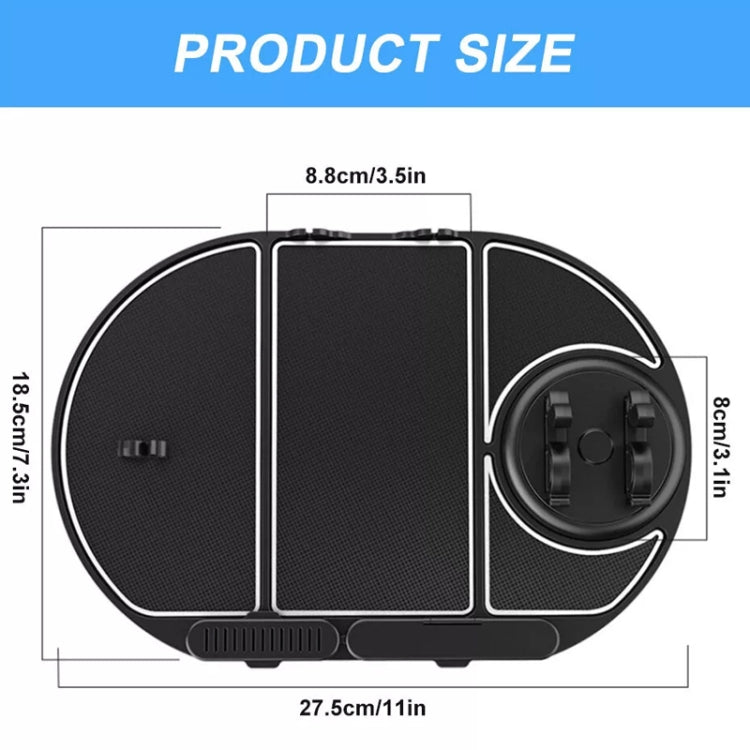 Car Phone Holder Center Console Silicone Anti-skid Pad, Model: CH09 - HoMEdemic™ 