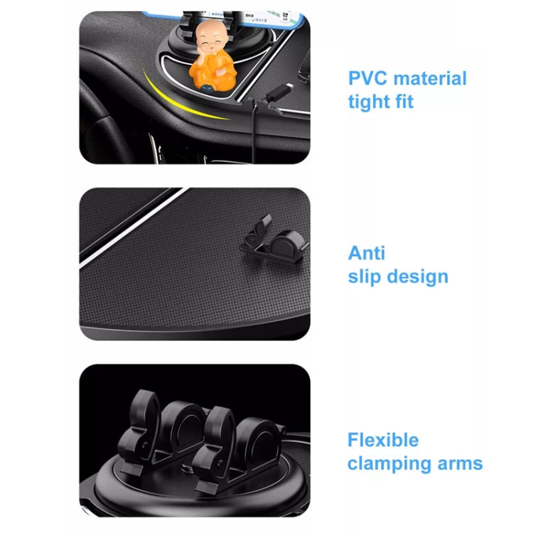 Car Phone Holder Center Console Silicone Anti-skid Pad, Model: CH09 - HoMEdemic™ 