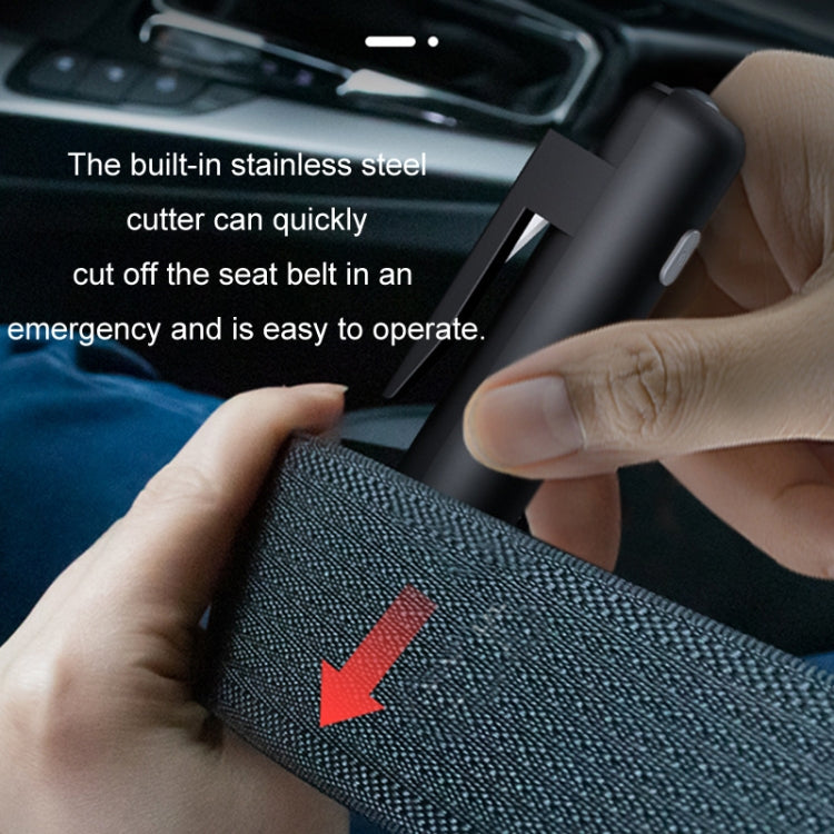 Car Safety Hammer Car Escape Device Temporary Parking Number Plate(4 In 1) - HoMEdemic™ 