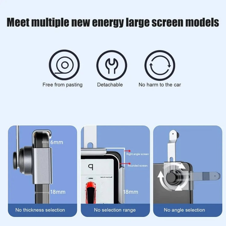 Car Screen Phone Holder Base For Tesla Model 3 And Other Models, Model: Base + Magnetic Stand - HoMEdemic™ 