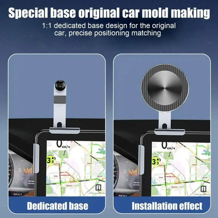 Car Screen Phone Holder Base For Tesla Model 3 And Other Models, Model: Base + Magnetic Stand - HoMEdemic™ 