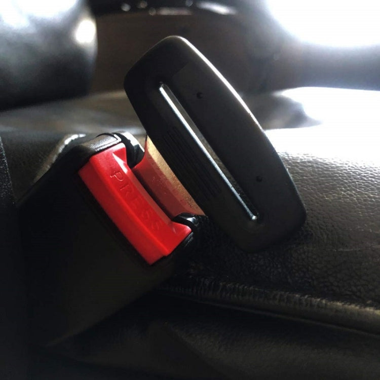 Car Seat Belt 2.1 Curved Lock Tongue Male Buckle Accessories(Black) - HoMEdemic™ 