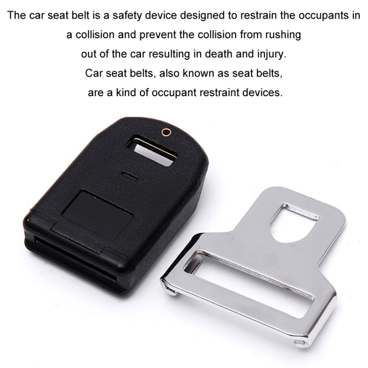 Car Seat Belt Buckle Accessories(Lock Tongue + Lock Buckle) - HoMEdemic™ 