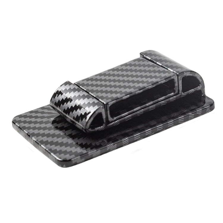 Car Seat Belt Holder Anti-collision Elastic Buckle Limiter(Carbon Fiber Black) - HoMEdemic™ 