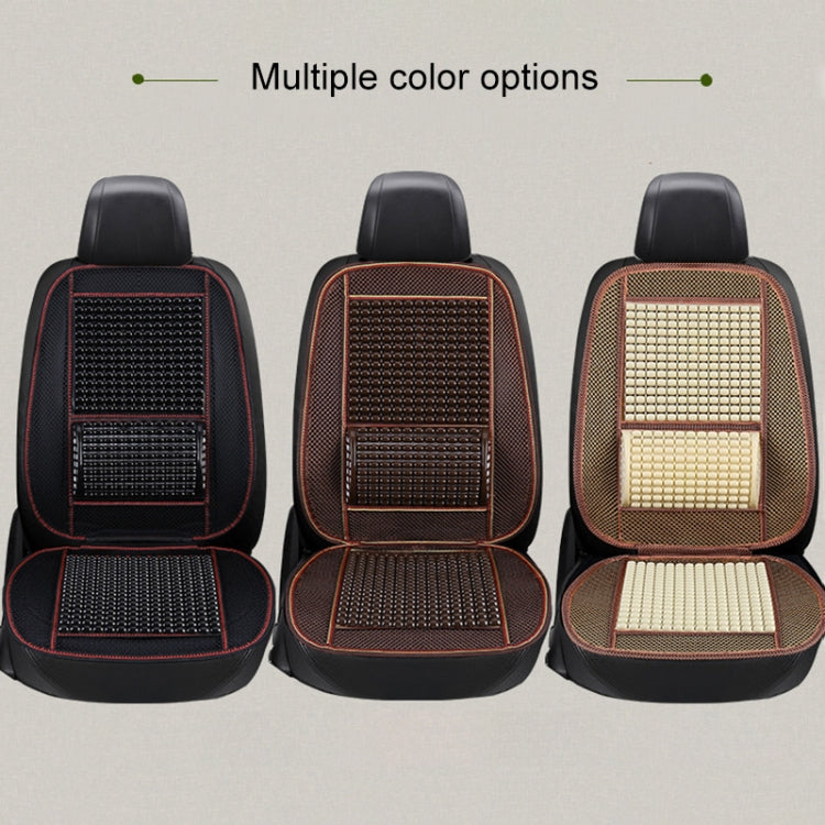 Car Seat Covers Summer Cool Imitation Wooden Beads Ventilation Breathable Seat Cushion - HoMEdemic™ 