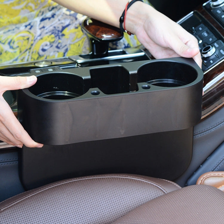 Car Seat Crevice Storage Box Cup Drink Holder Auto Pocket Stowing Tidying for Phone Pad Card Coin Case Car Accessories, Black, Grey, Khaki, Brown - HoMEdemic™ 