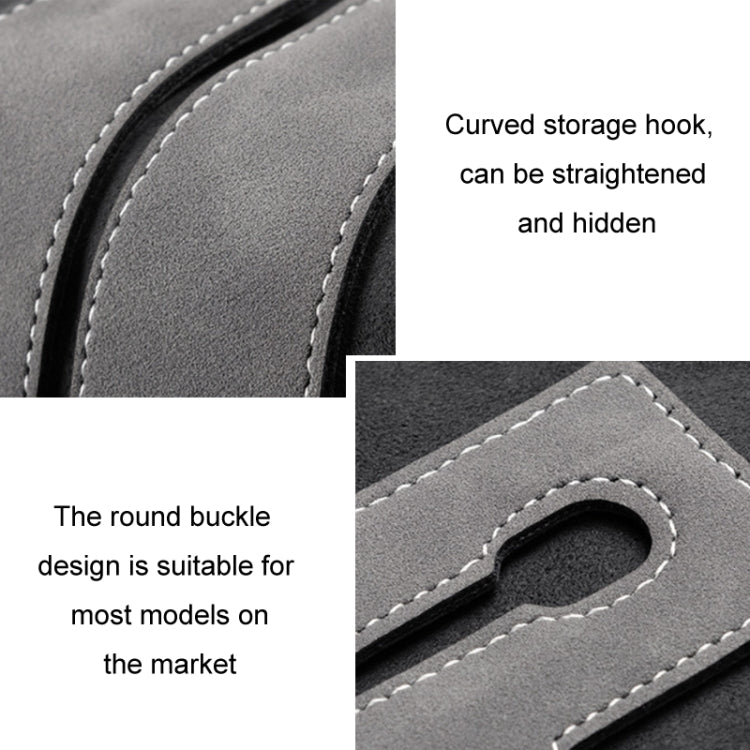 Car Seat Mack Multifunctional Metal Hook Mobile Phone Holder, Style: No Mark(Brown) - HoMEdemic™ 