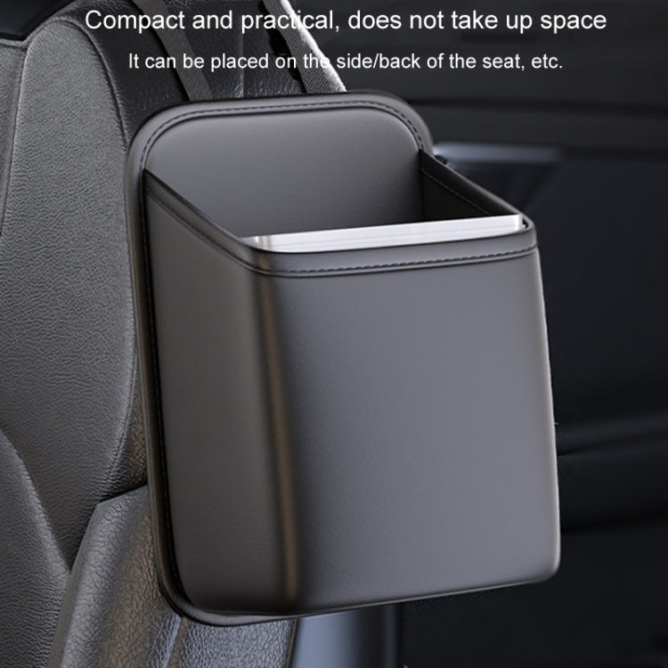 Car Seat Storage Bag With Waterproof Bucket Car Storage Multifunctional Trash Can(Black) - HoMEdemic™ 