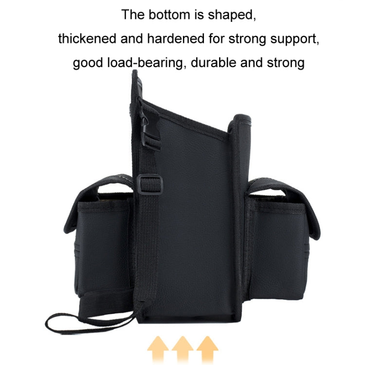 Car Seat Storage Mesh Pocket Hanging Storage Bag Tissue Box, Color: H9160 Black - HoMEdemic™ 
