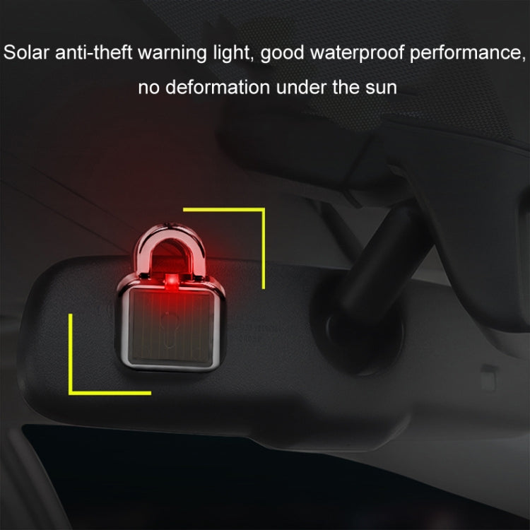 Car Solar Flashing Atmosphere Anti-Theft Warning Lock Light(Three Color Light) - HoMEdemic™ 