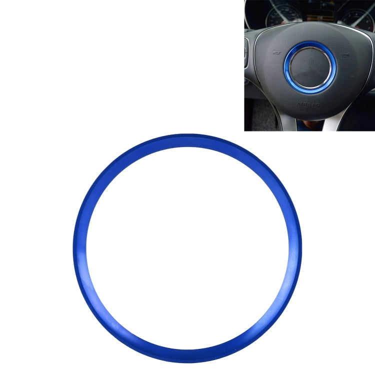 Car Steering Wheel Decorative Ring Cover for Mercedes-Benz,Inner Diameter: 5.8cm, 5.8cm (Silver), 5.8cm (Blue), 5.8cm (Red) - HoMEdemic™ 
