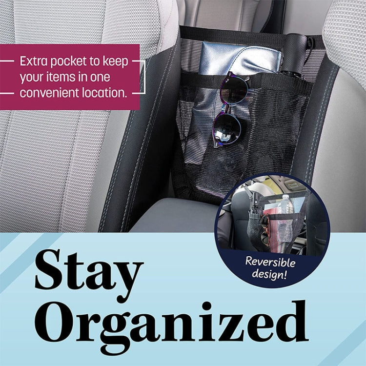 Car Storage Bag Multifunctional Pet Barrier Mesh Bag(Black) - HoMEdemic™ 