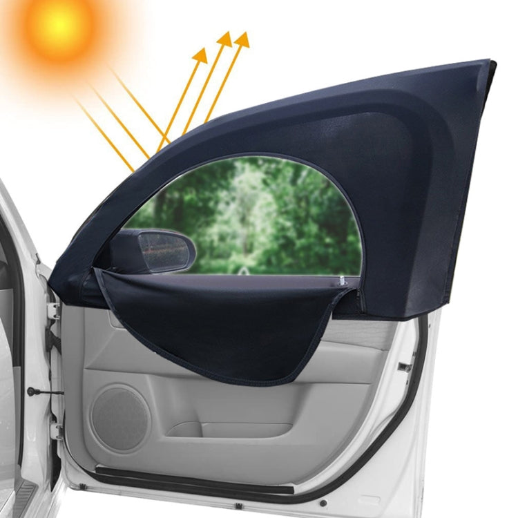 Car Sun Protection Anti-mosquito Window Zipper Sunshade(Front Window (Main+Auxiliary)) - HoMEdemic™ 