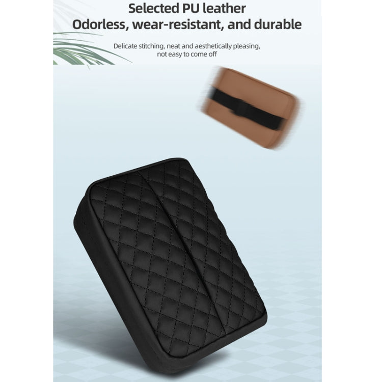 Car Sun Visor Armrest Box Back Hanging Tissue Box(Black) - HoMEdemic™ 