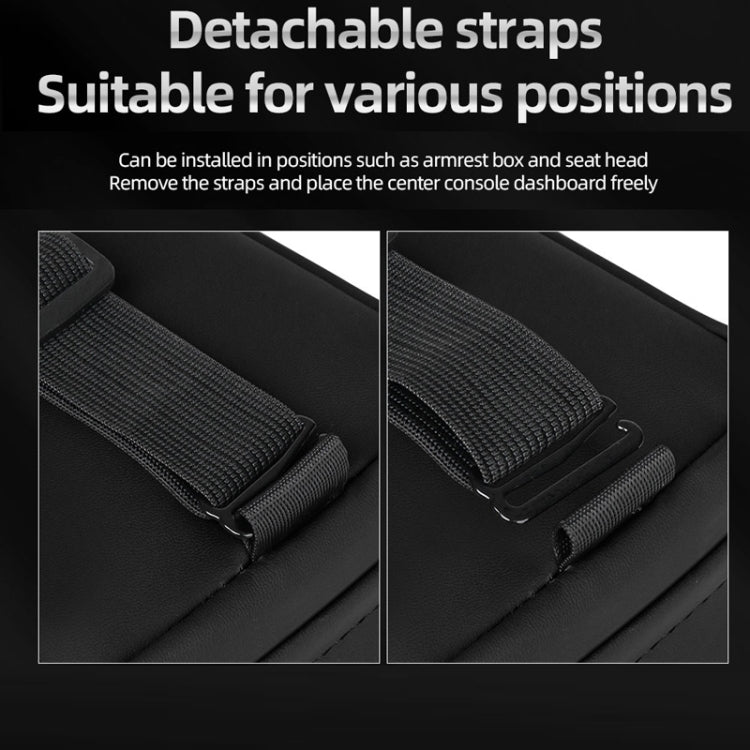 Car Sun Visor Armrest Box Back Hanging Tissue Box(Brown) - HoMEdemic™ 