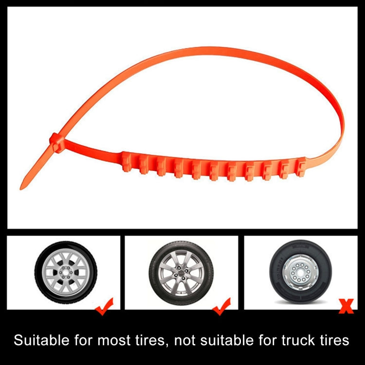 Car Tire Emergency Double Grid Anti-skid Chains Tyre Anti-slip Chains, Double Grid - HoMEdemic™ 